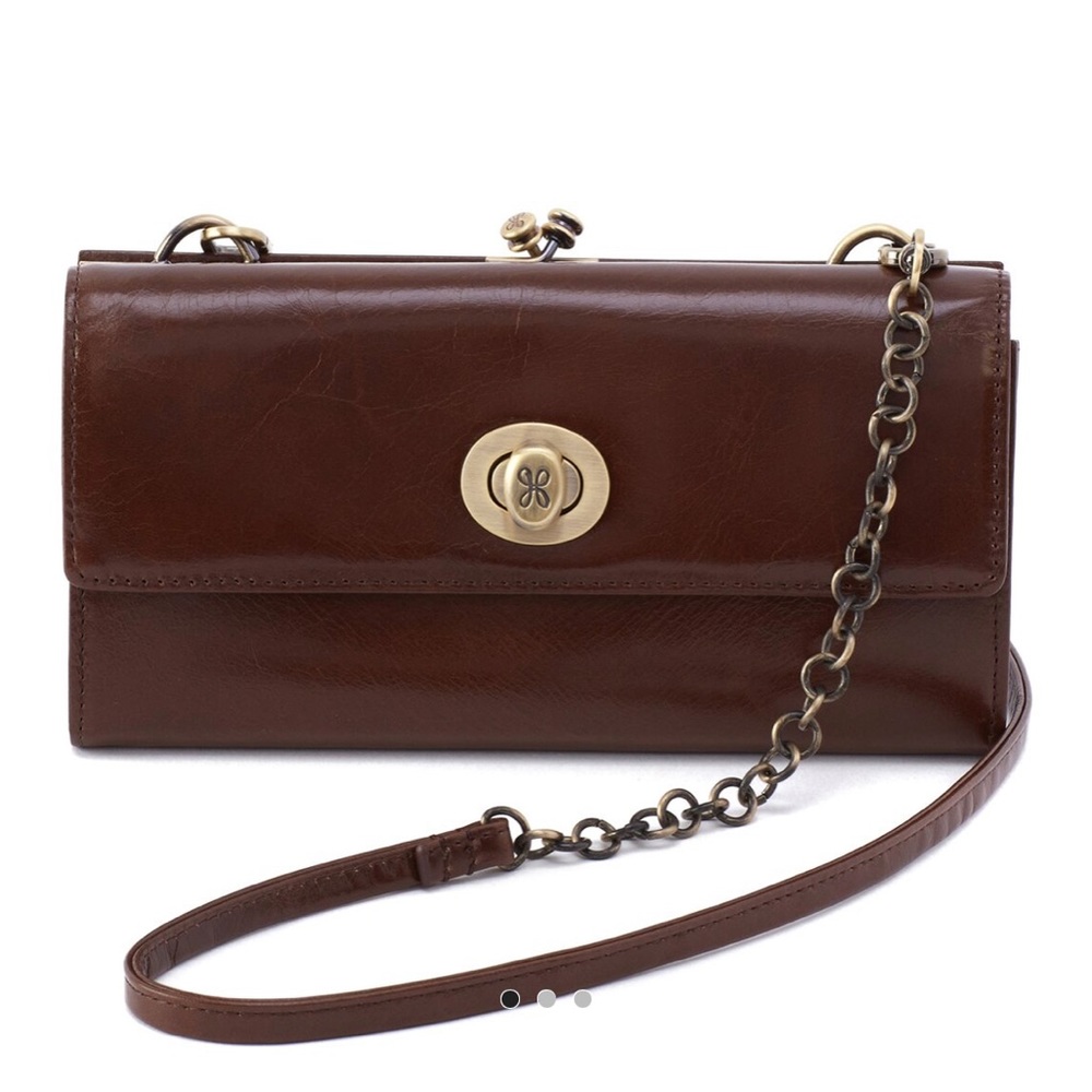 NEW! HOBO Mila Crossbody — Leather Small Purse + Wallet — w/ Dustbag